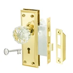 Newliplace Gold Mortise Set With 1 Pack Lock, Polished Brass. Fixed Price $45.82.