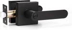 Knobwell 1 Pack Privacy Door Handles Interior, Matte Black Levers With Lock. Fixed Price $29.07.