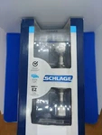 Schlage F40VBWE619 Right/left Handed Bowery Satin Nickel Metal Bed & Bath Knob. Fixed Price $25.00.