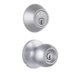 Miseno MLK2020 Urbanna Ball Single Cylinder Keyed Entry Door Knob - Chrome. Fixed Price $40.69.