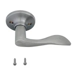 Honeywell Wave Door Lever Right Dummy, Satin Nickel, 8106304R. Fixed Price $15.00.
