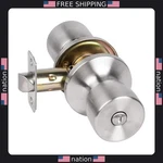 Hosom Satin Nickel Keyless Privacy Door Knob For Bedrooms & Bathrooms. Fixed Price $24.14.