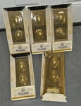 Nos New Old Stock Rare Westmore Hall And Closet Egg Door Knob Forged Solid Brass. Fixed Price $115.00.