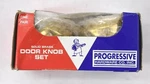 Progressive Hardware Co Solid Brass 2-1/4" Door Knob Set With Spindles #2600. Fixed Price $32.99.