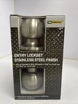 Pro Essentials Entry Lockset Stainless Steel Finish. Fixed Price $15.00.
