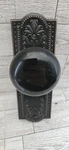 Grandeur Hardware 852839 Carre' Tall Plate, Lyon Knob Privacy, Timeless Bronze. Fixed Price $49.99.