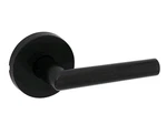 Kwikset 720MILRDT-514 Milan Passage Door Lever W/round Rose Matte Black. Fixed Price $22.99.
