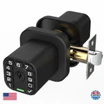 Richelock Square Door Knob With Keypad, Keylees Entry Cylinder,. Fixed Price $69.64.