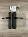 Pella Matte Black French Door Left Hinge Inactive Handle 14E7MB00 New Box. Fixed Price $249.99.