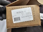 Baldwin HD.CON.CRR.190 Satin Black Half Dummy Door Knob. Fixed Price $250.00.
