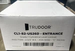 Trudoor CL1-82-US26D Satin Silver Metal Keyed Entry Commercial Handle. Fixed Price $85.00.