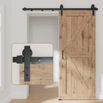 Donyoung 8FT Sliding Barn Door Hardware Kit, Upgraded Screw Fixation Modular .... Fixed Price $65.77.