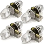 (4 Pack) Villar Home Designs Door Knob Versa Passage. Fixed Price $46.99.