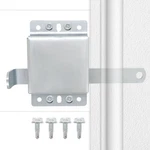 Qzattcaen Garage Door Lock, Galvanized Steel Inside Deadlock For. Fixed Price $15.64.