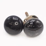 Porcelain Enamel Door Knob Handle Victorian House Black. Fixed Price $24.99.