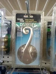Steel Pro Brushed Nickel Left-hand Dummy Door Lever 830BN-DMY-LH Cp. Fixed Price $13.99.