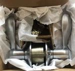 Schlage F10 Acc 626 Lever Hall & Closet, Passage, Satin Chrome. Fixed Price $18.95.