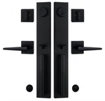 Tmc Double Door Handlset For Front In Matte Black (keyed Entry Handle). Fixed Price $135.00.