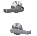 Schlage Elan Satin Chrome Light Commercial Storeroom Door Handle. Fixed Price $24.99.