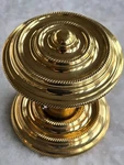 Classic Brass Chautauqua 14205 Pbnl Polished Half Dummy Rope Knob & Rose. Fixed Price $24.99.