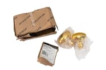 Baldwin 5025.031.MR Door Knob Pair Polished Brass Smooth Gold Minus Rose. Fixed Price $124.99.