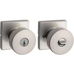 Kwikset Pismo Keyed Entry Door Knob Satin Nickel Smartkey Security Hardware. Fixed Price $48.39.
