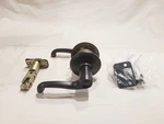 Schlage F10 716 Flair Door Lever, Hall & Closet Passage Lock, Aged Bronze. Fixed Price $22.99.