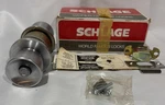 Vtg Schlage A40S Tulip Privacy Lockset Satin Chrome 626 Nos Mid-century. Fixed Price $12.97.