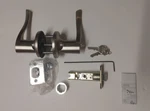 Kwikset 94050-428 Keyed Entry Door Handle W/pin & Tumbler-balboa Satin Nickel. Fixed Price $24.99.