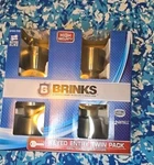 Brinks Keyed Entry Antique Brass Pack Tulip Knob 2103-109. Fixed Price $15.00.