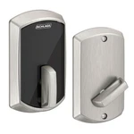 Schlage Control BE467 Grw 619 Smart Deadbolt Keyless Lock Satin Nickel. Fixed Price $419.99.