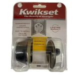 Kwikset Deadbolt Lock Venetian Bronze Keyed Side 11P Cp K6 96600-590. Fixed Price $5.00.