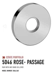 Baldwin Passage Pair Rosettes Bright Chrome 5046.260. Fixed Price $45.00.