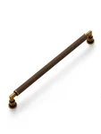 Jiasenbao 5 Pack Antique Brass Cabinet Pulls 8.8" Hole Center Knurled Drawer. Fixed Price $99.98.