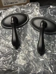 Emtek 70514OCLFB Dummy #14 Rosette Octagon Lever Black. Fixed Price $65.00.