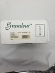 Grandeur Newport Solid Brass Rose Dummy Door Knob Set With Burgundy Crystal. Fixed Price $39.99.