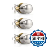 Probrico Passage Handles Inside 3 Pack, Modern Closet/hallway Doorknob With. Fixed Price $49.86.