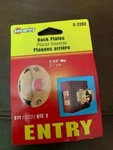 Defender Security Prime-line E-2282 Door Knob 2-1/4" Brass Back Plates Set Of. Fixed Price $9.75.