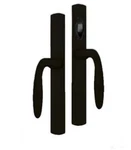 Hoppe Verona M151VK/2165N Non Locking Dummy Pair Matte Black New! Free Shipping. Fixed Price $89.95.