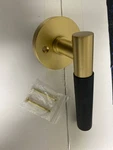 Sure-loc AP100-RD Sb Aspra One-sided Dummy Door Lever, Satin Brass/flat Black. Fixed Price $41.15.
