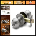 Keyed Entry Door Knob - Copper Finish, Lock & Key, Ansi Grade 3, Easy Install,. Fixed Price $23.99.