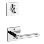 Kwikset Halifax 966HFL Sqt 26 V1 Interior Pack Polished Chrome Square Rose New. Fixed Price $24.95.