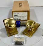 Emtek 8121PUS7 Providence Passage Door Knob Set In French Antique. Fixed Price $98.80.