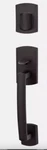 Emtek 451721OTFB Ridgemont Tubular, Old Town Glass Knob In Flat Black. Fixed Price $240.00.