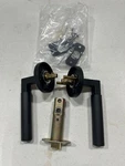 Emtek 5109HECLHUS19 Disk Rosette Passage Left Handed Black Hercules Lever. Fixed Price $99.74.