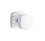 Emtek 5326FRKUS26 Privacy Set, Modern Rosette, Freestone Knob, Polished Chrome. Fixed Price $45.00.
