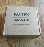 Emtek Assa Abloy Privacy, Square Rosetta Hercules Lever Lh US15 Satin Nickel. Fixed Price $39.99.