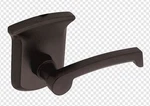 New Baldwin Tahoe 5465 Passage Door Knob Lever Set Non-locking Satin Black 190. Fixed Price $74.99.