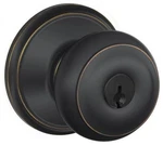 Schlage F51-GEO Georgian Keyed Entry Door Knob Set. Fixed Price $51.24.