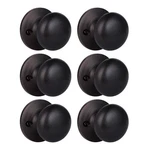 Knobwell 6 Pack Bronze Closet Door Knobs Dummy Knob, Individual. Fixed Price $69.14.